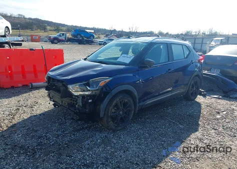 2019 Nissan Kicks Sr z USA, uszkodzony, nr VIN 3N1CP5CU7KL520533